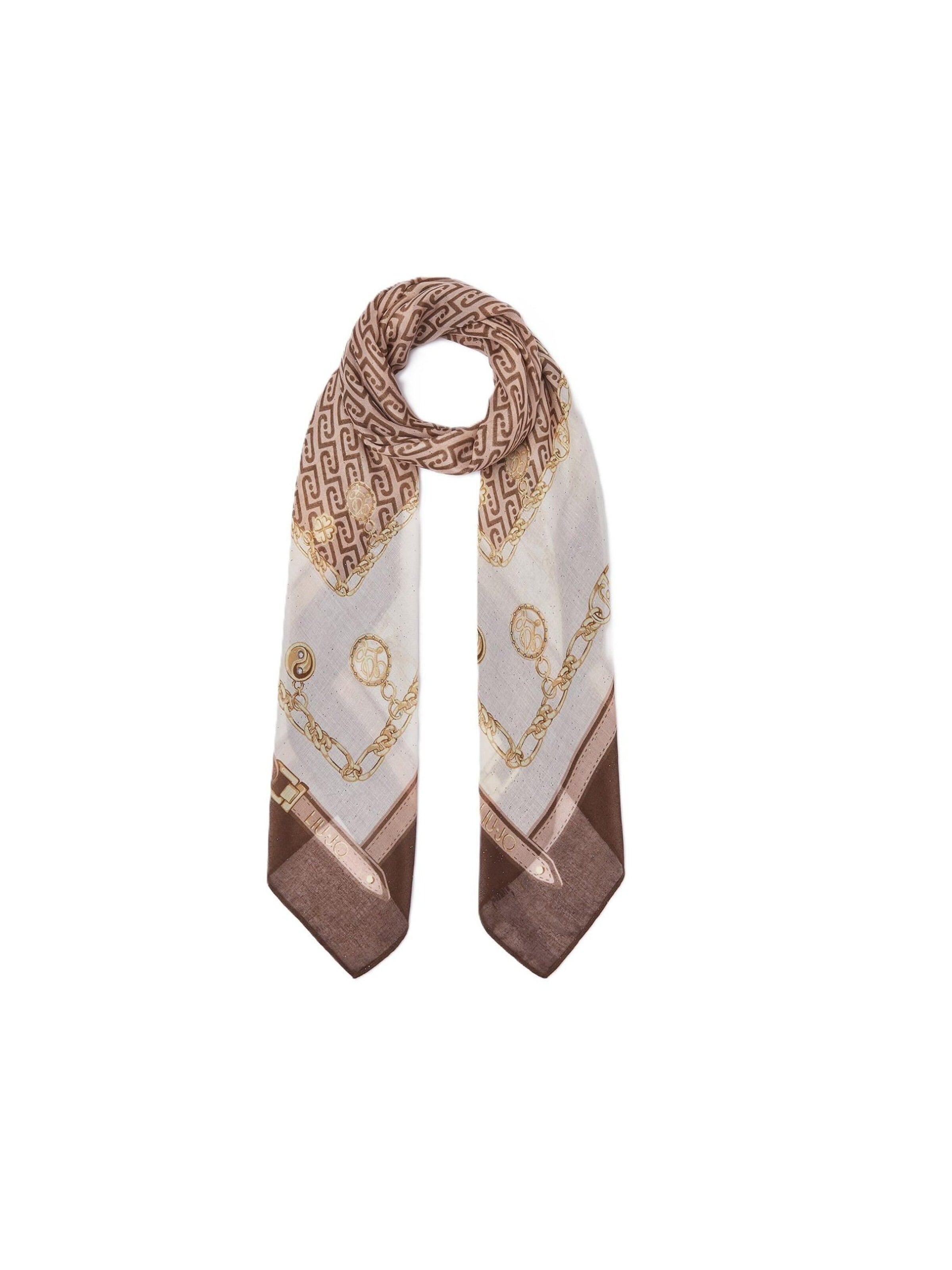 Foulard di Liu Jo in marrone: frontale