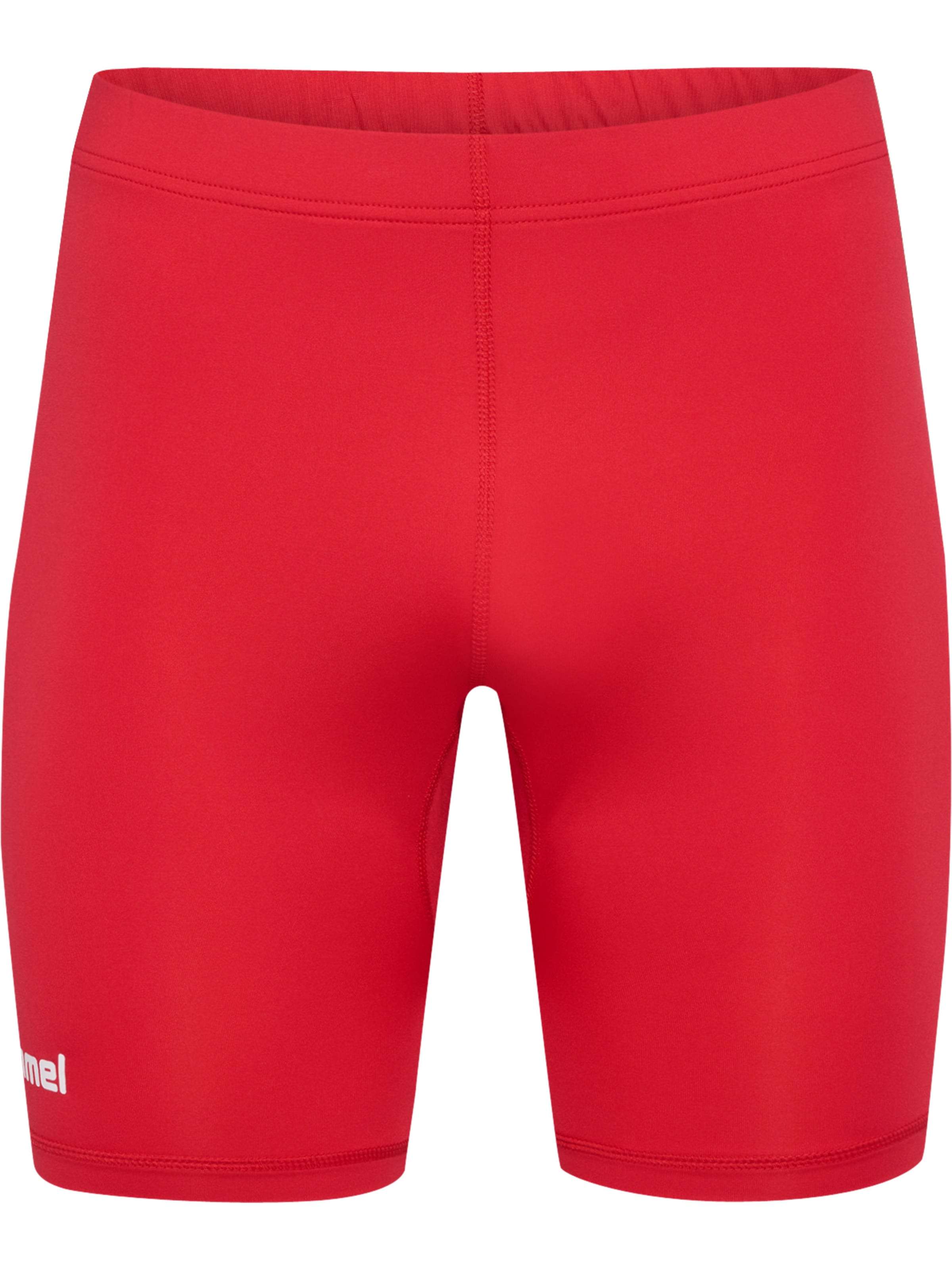 Hummel Skinny Sportbroek 'Essential' in Rood: voorkant