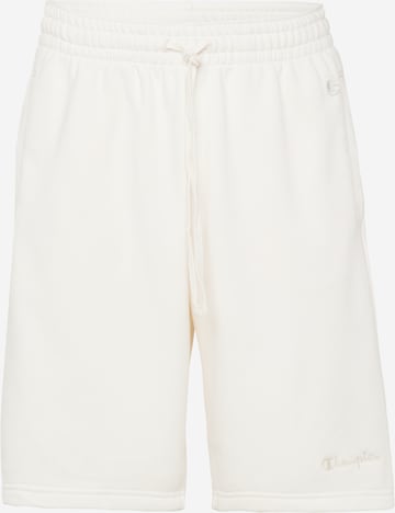 Champion Authentic Athletic Apparel Regular Broek in Wit: voorkant