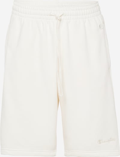 Pantaloni Champion Authentic Athletic Apparel di colore bianco lana, Visualizzazione prodotti