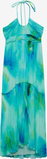 MANGO Haljina 'Lucia' u plava / tirkiz / svijetloplava / zelena, Pregled proizvoda