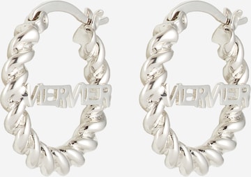 Boucles d'oreilles 'Irma' VIERVIER en argent : devant