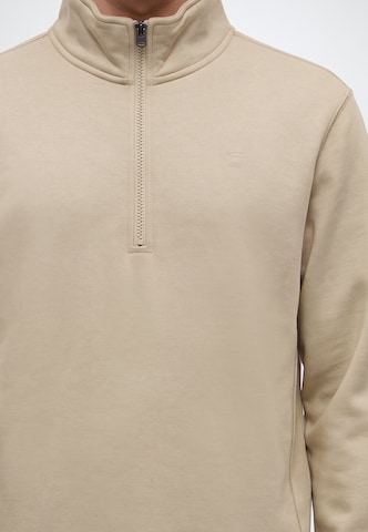 G-STAR Sweatshirt 'Premium Core' in Beige