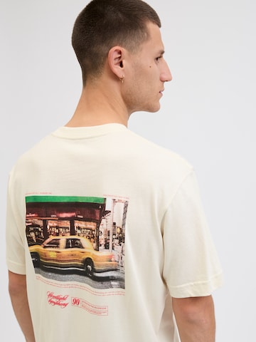 JACK & JONES Футболка 'JORBILLYBURG' в Белый