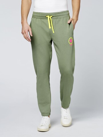 CHIEMSEE Tapered Hose in Grün: Vorderseite