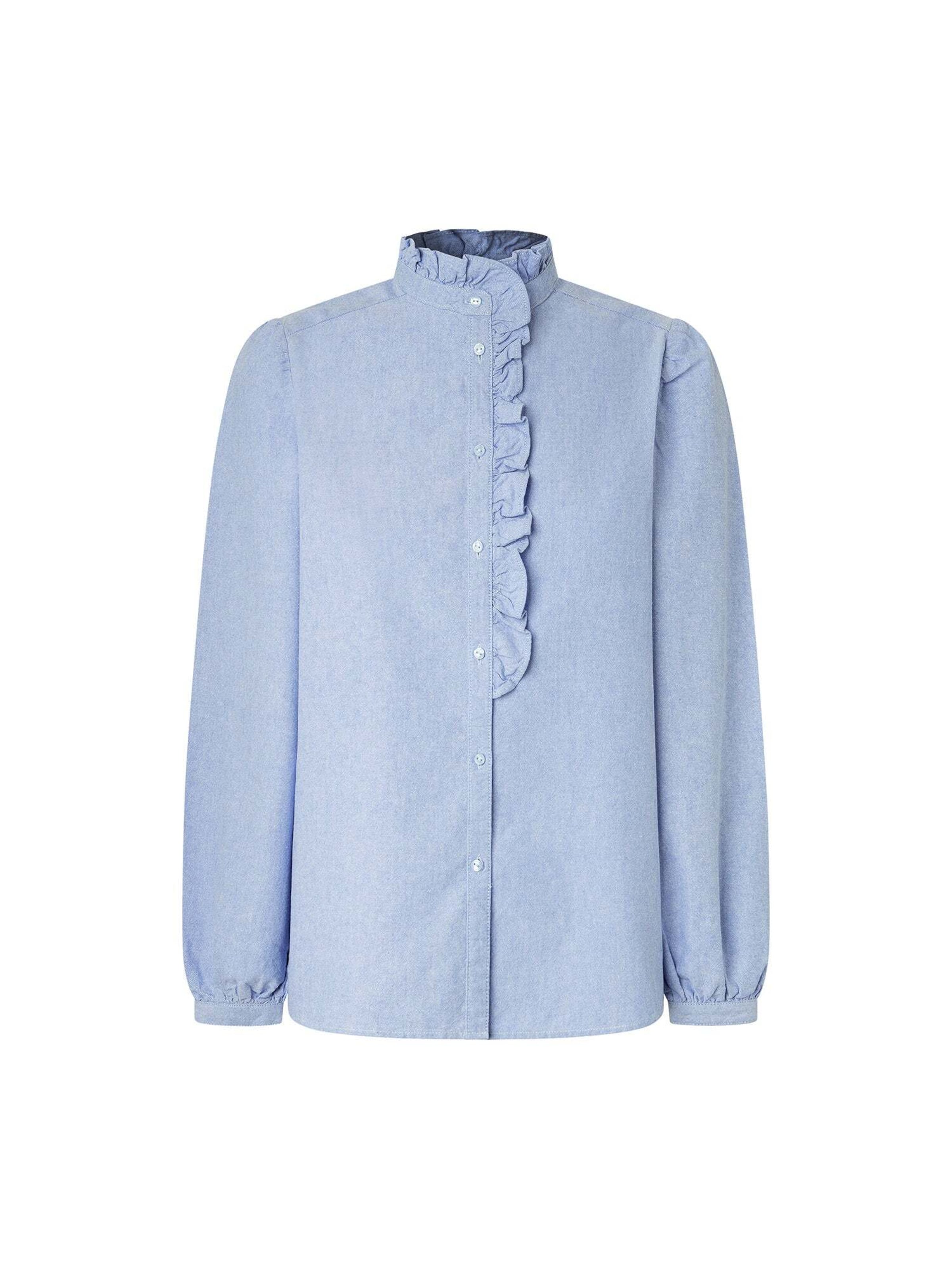 Pepe Jeans Blouse 'Nady' in Blauw: voorkant