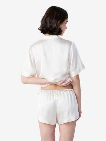 ETAM Short Pajama Set in White