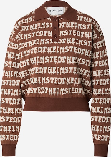 Helmstedt Sweter w kolorze ecru / brązowym, Podgląd produktu
