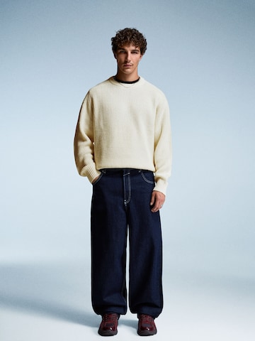 Bershka Pulóver - fehér
