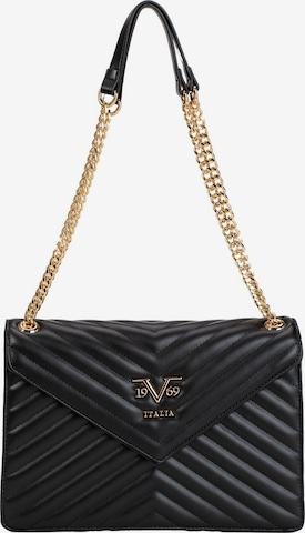 19V69 ITALIA Schultertasche 'Bianca' in Schwarz: Vorderseite