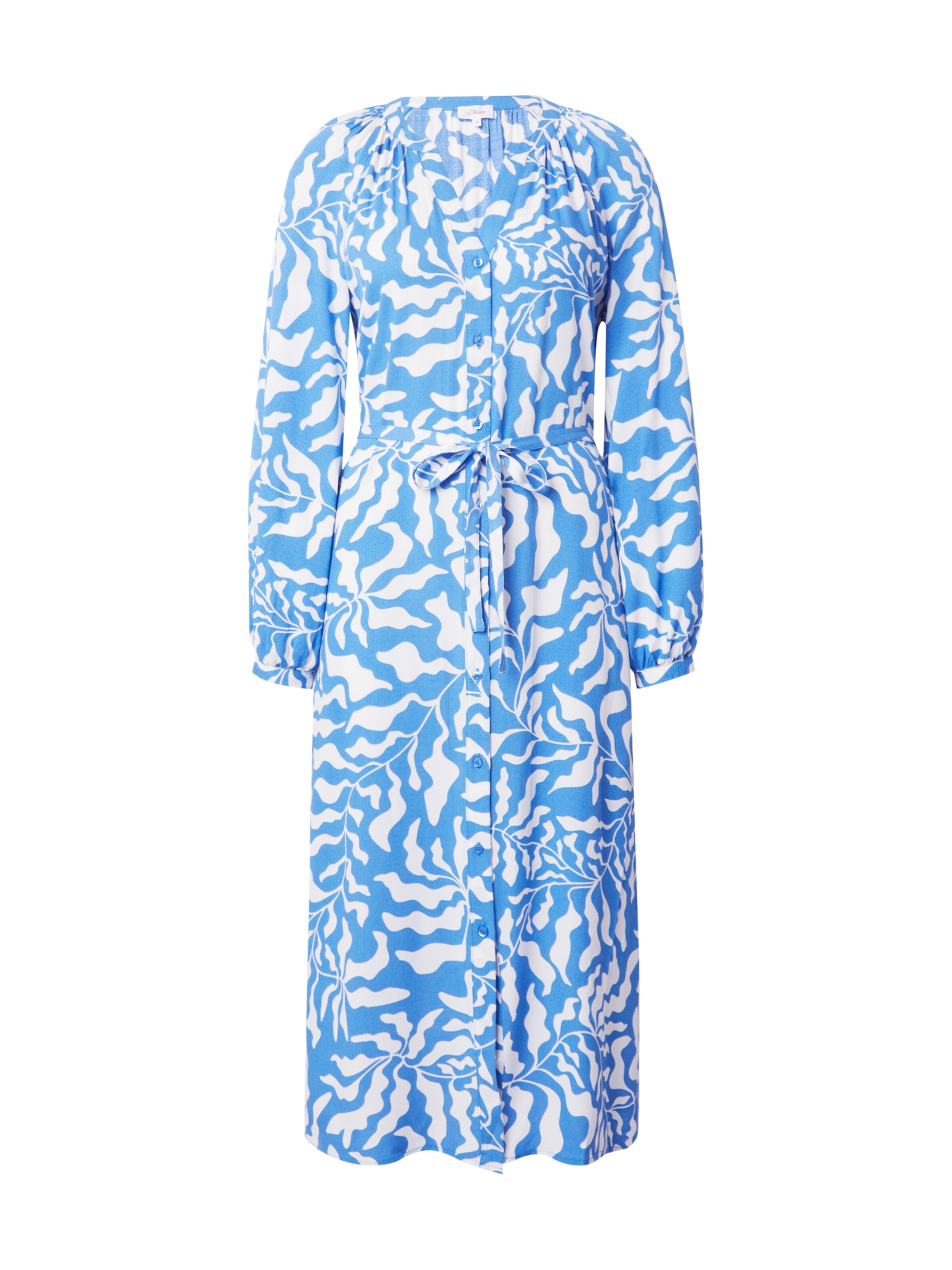 s.Oliver Kleid in Blau: Vorderseite