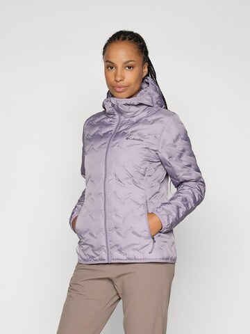 purpurinė COLUMBIA Laisvalaikio striukė 'Delta Ridge II': priekis