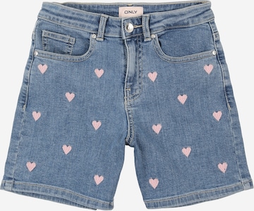 ONLY GIRLS Regular Farkut 'KOGJUICY' värissä sininen: etupuoli