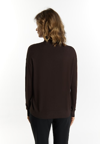 usha BLACK LABEL Pullover 'Nowles' in Braun