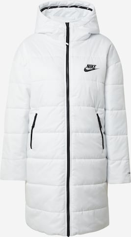Nike Sportswear - Abrigo de invierno en blanco: frente