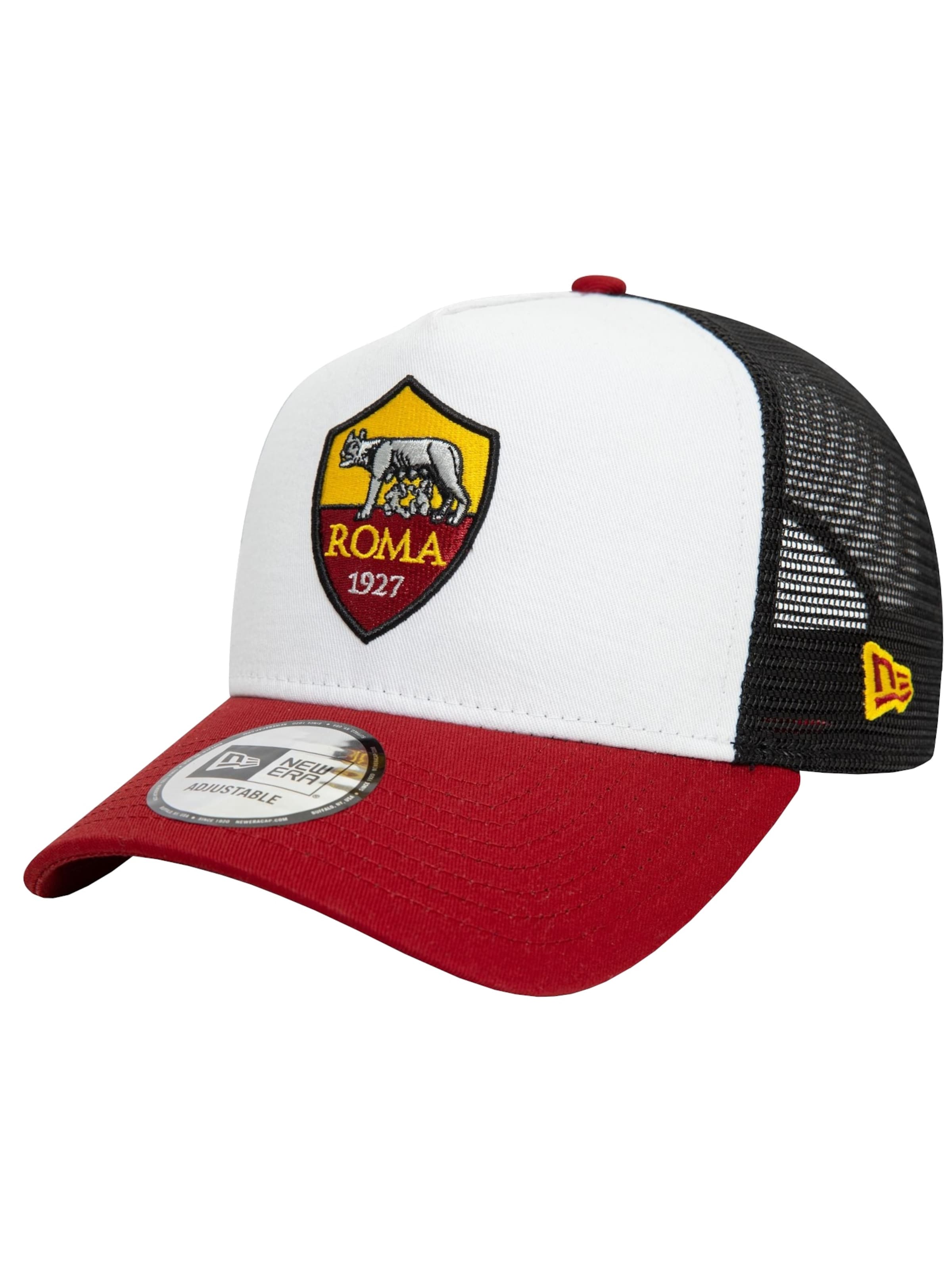 NEW ERA Cap 'New Era E-Frame AS Roma Core' in Black: front