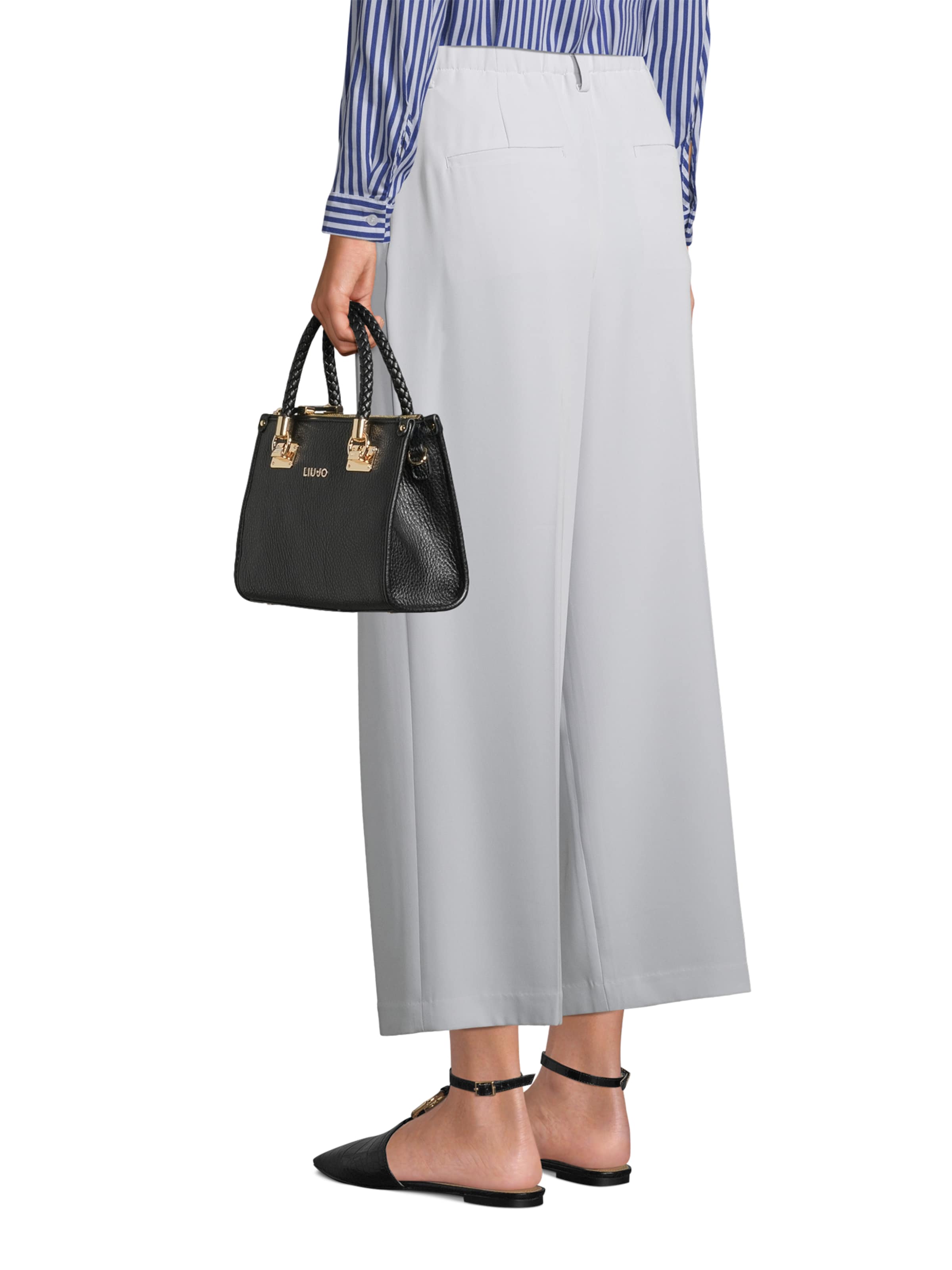 Poșete 'ECS' de la Liu Jo pe negru: față