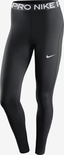 NIKE Sports trousers in Black / White, Item view