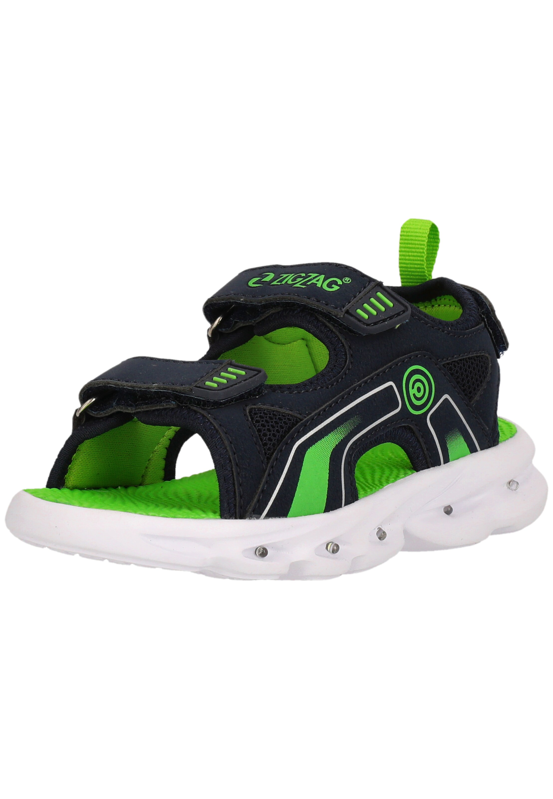 ZigZag Sandale 'Abderus' in Blau: Vorderseite