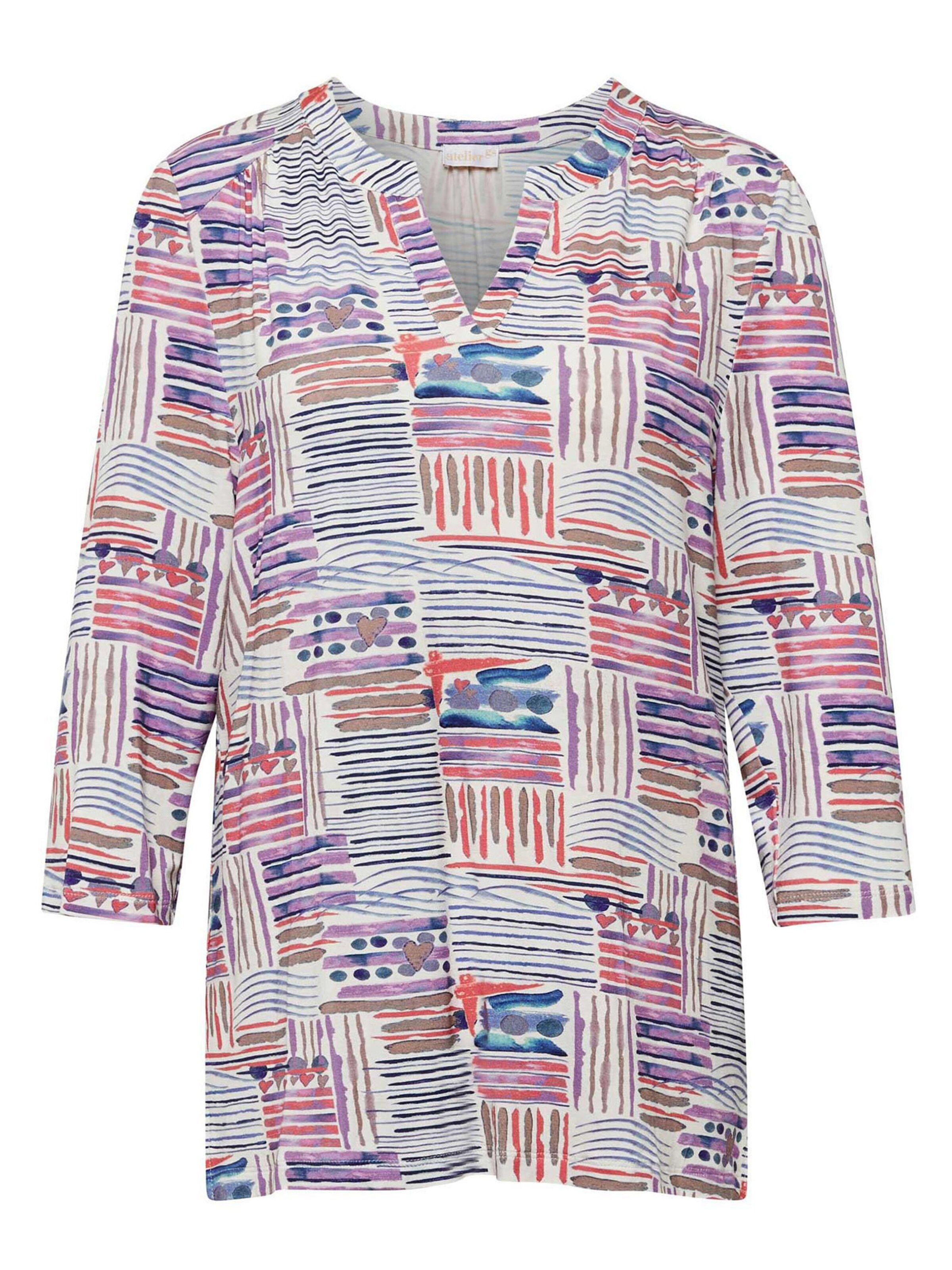 Goldner Shirt in Gemengde kleuren: voorkant