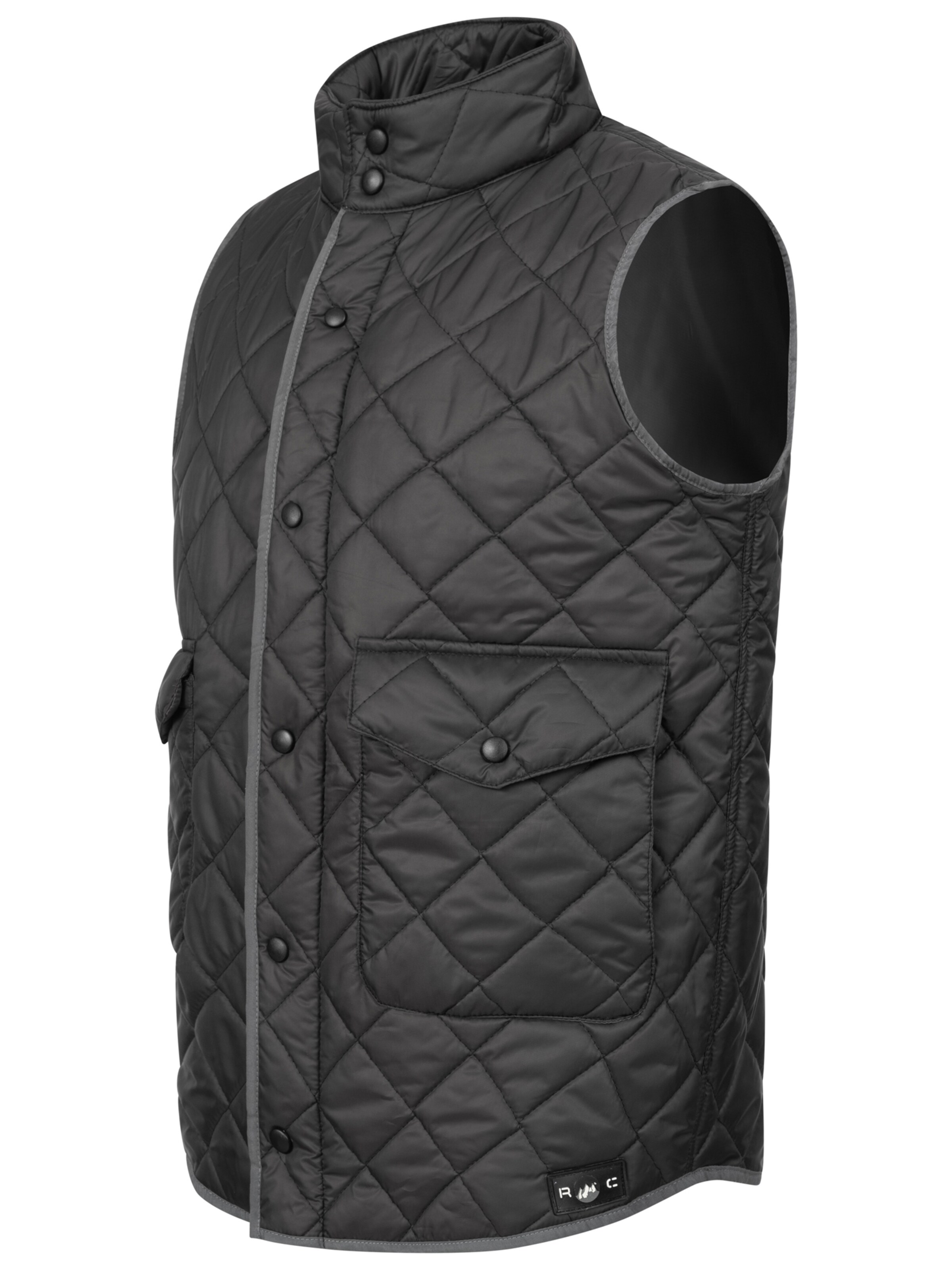 Rock Creek Weste in Schwarz