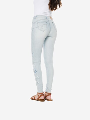 KOROSHI - Slimfit Calças de ganga em azul