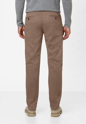 REDPOINT Regular Chino Pants in Brown