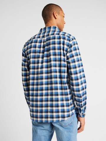 WRANGLER Regular Fit Hemd in Blau