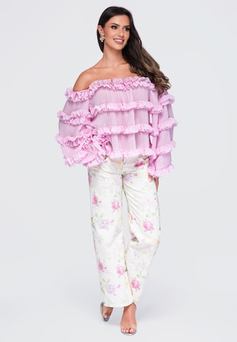 Chemisier Ombre en rose