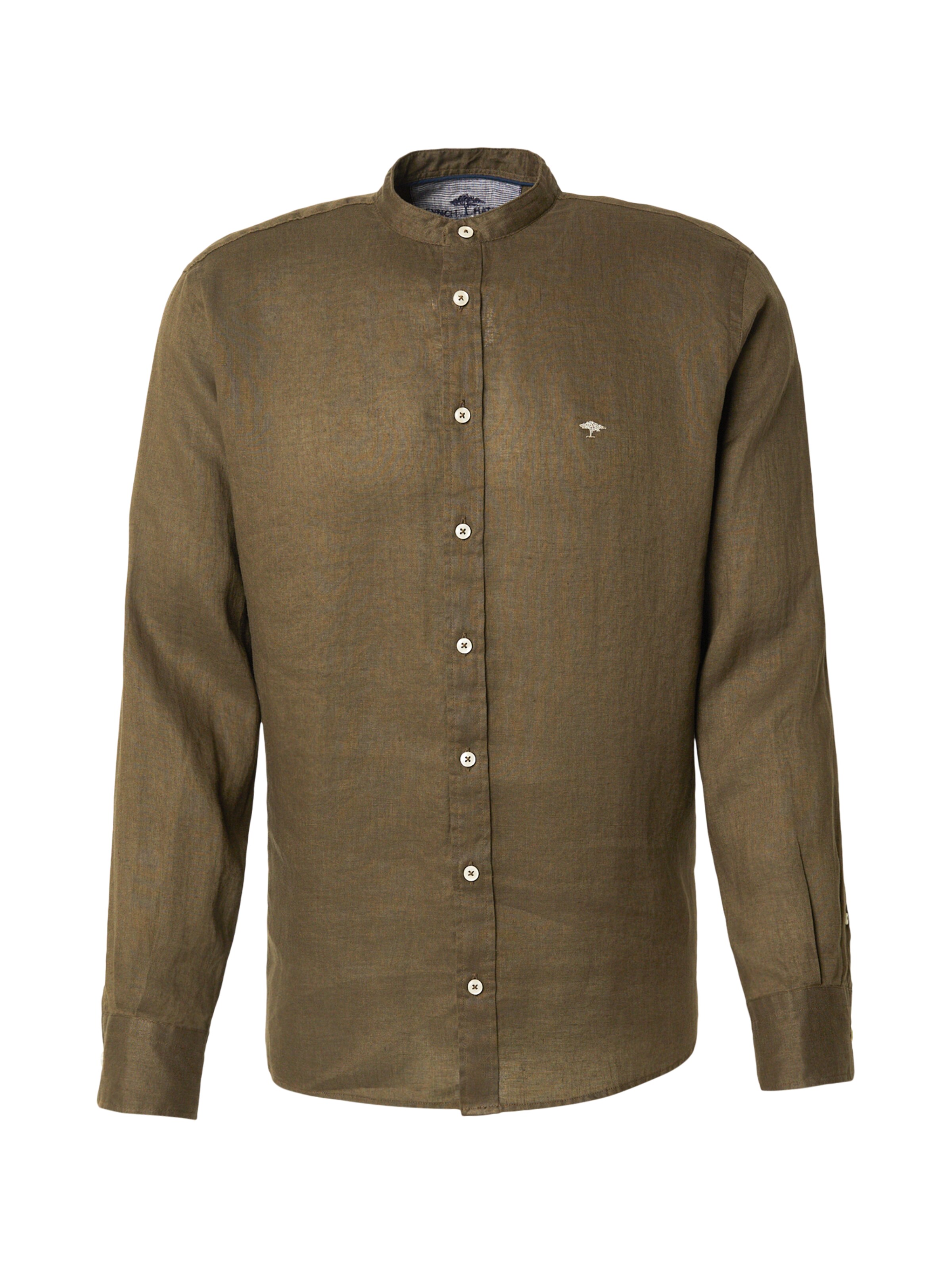 FYNCH-HATTON Button Up Shirt in Green: front