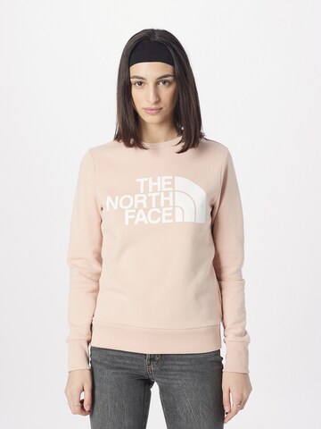 THE NORTH FACE - Sweatshirt em rosa: frente