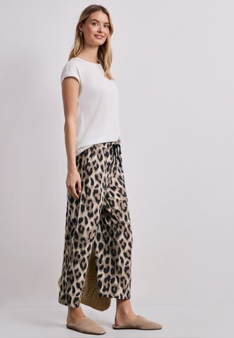STREET ONE Loose fit Pants in Beige
