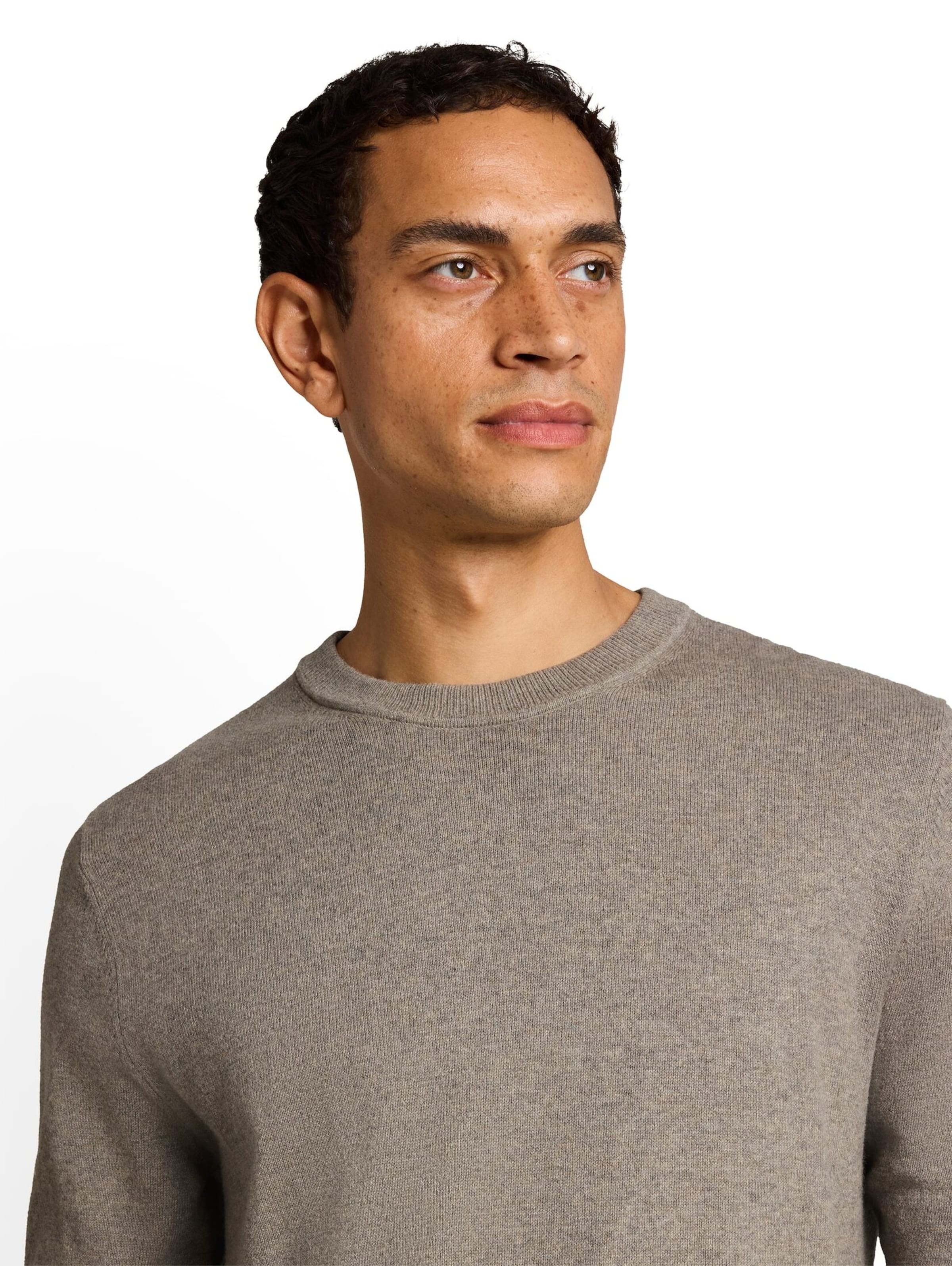 TOM TAILOR Pullover in Braun