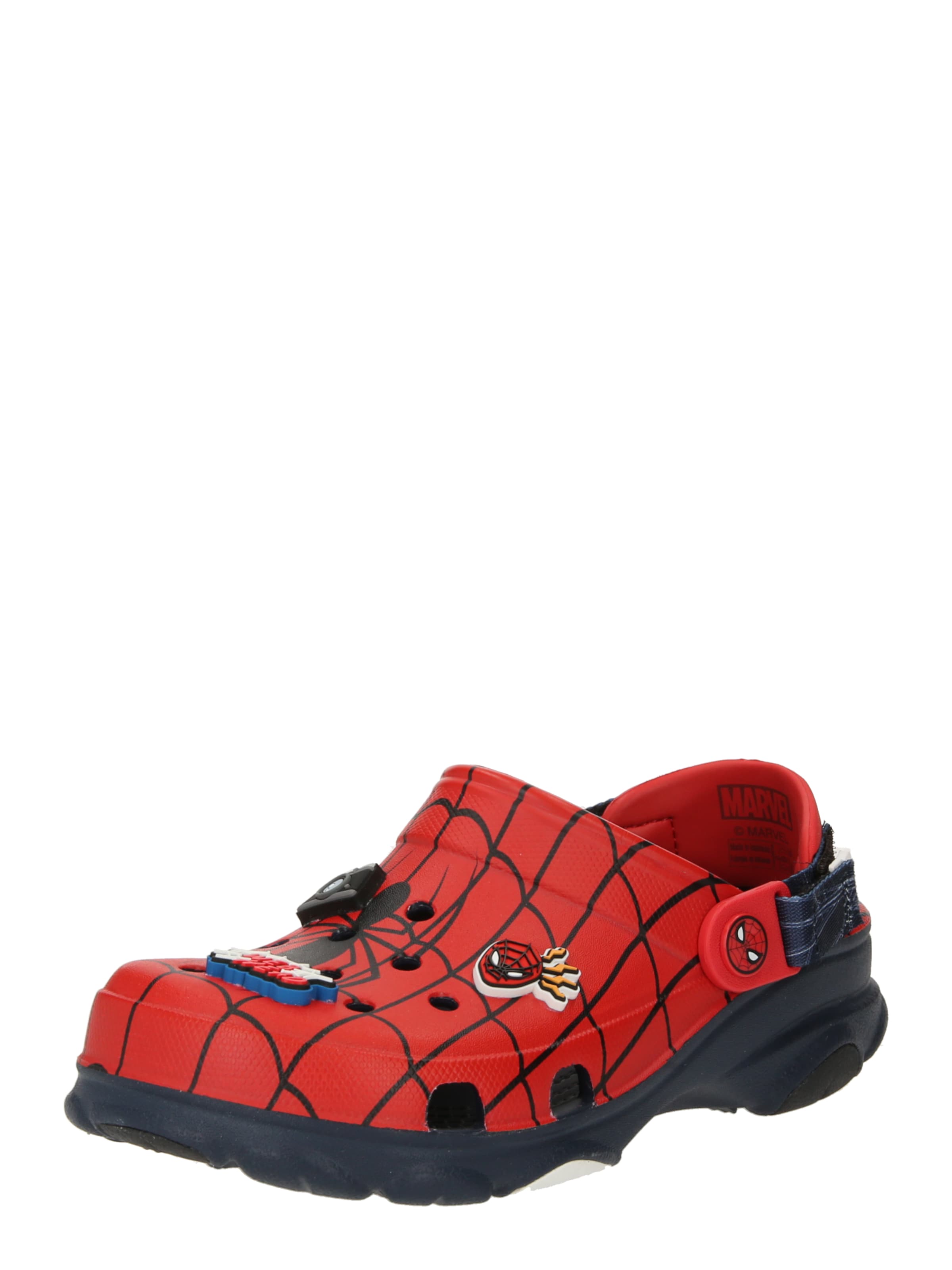 Crocs Clogs 'Team SpiderMan' in Rot: Vorderseite