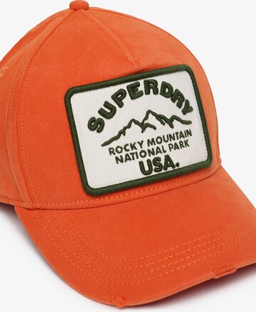 Casquette Superdry en orange