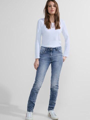 CECIL Loosefit Jeans 'Toronto' in Blau