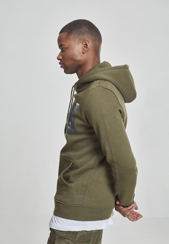 Sweat-shirt 'Pray' Mister Tee en vert