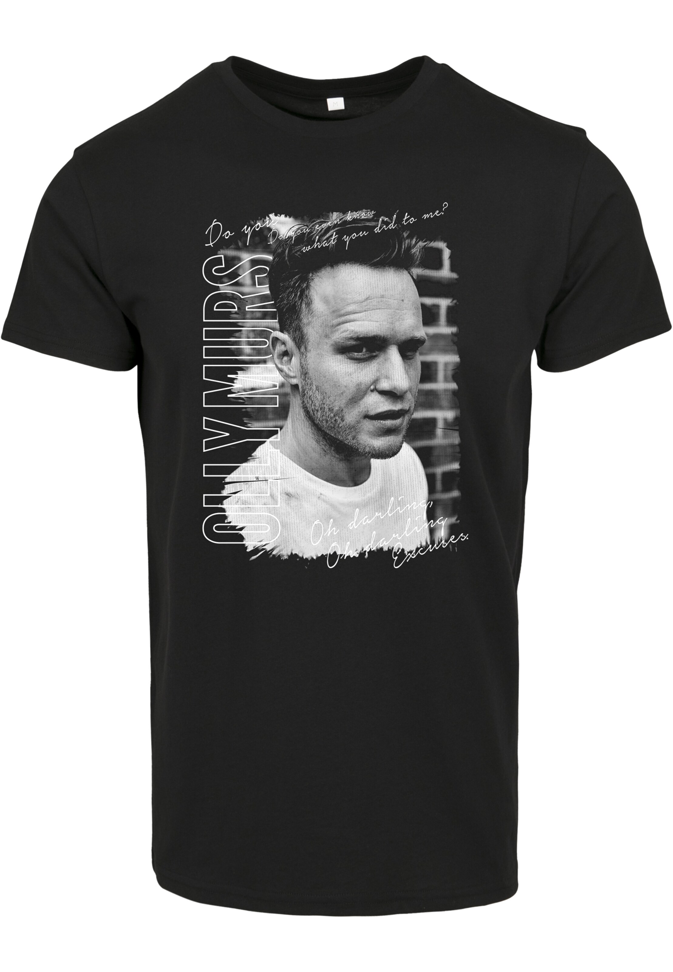 Merchcode - Camisa em preto: frente