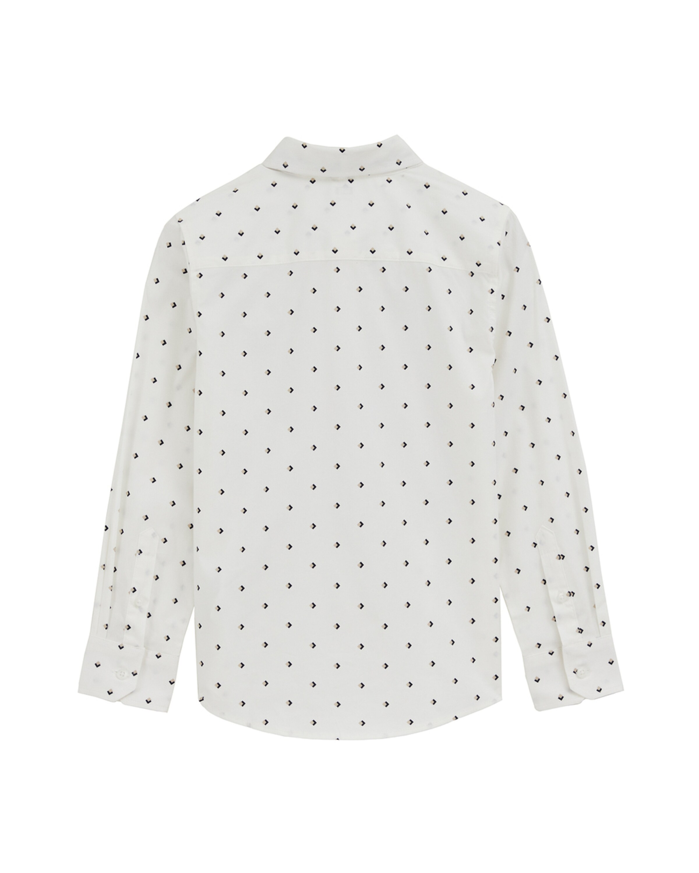 WE Fashion Rovný strih Košeľa - Béžová