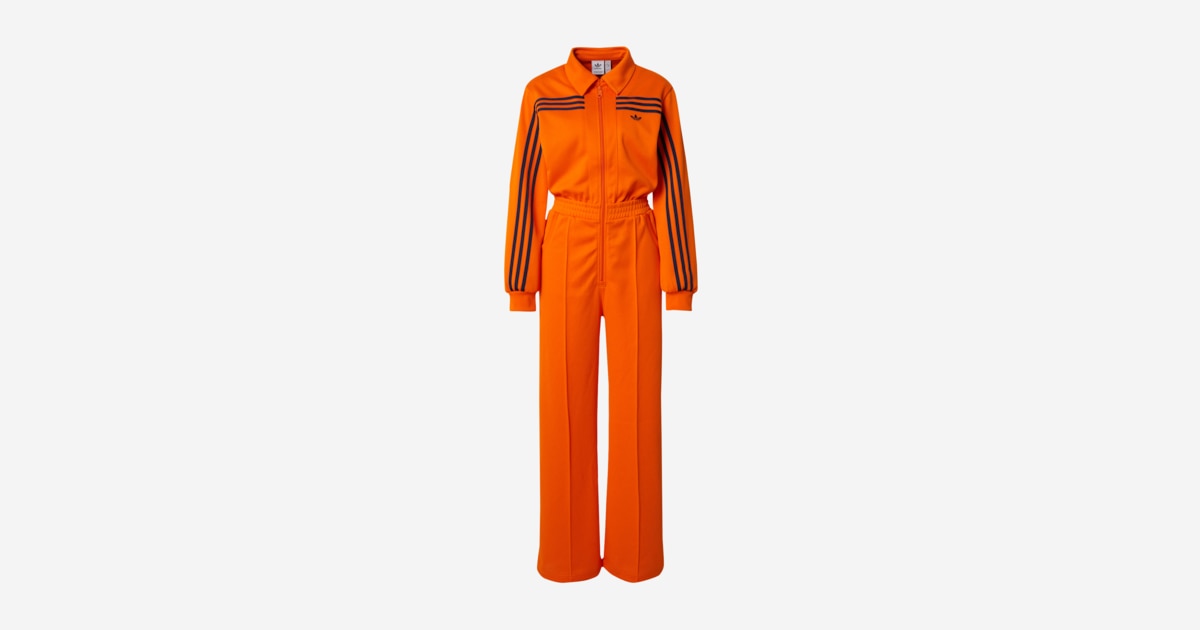 ADIDAS ORIGINALS Jumpsuit in Orange ABOUT YOU