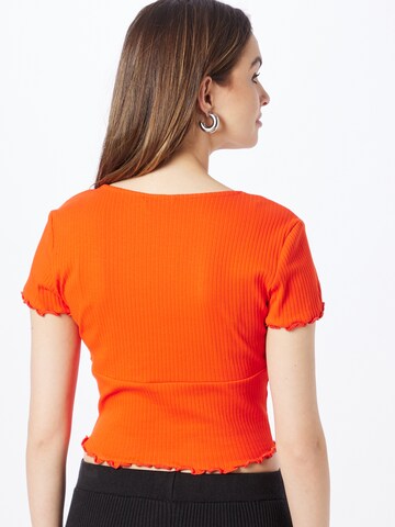 Monki Shirt in Orange