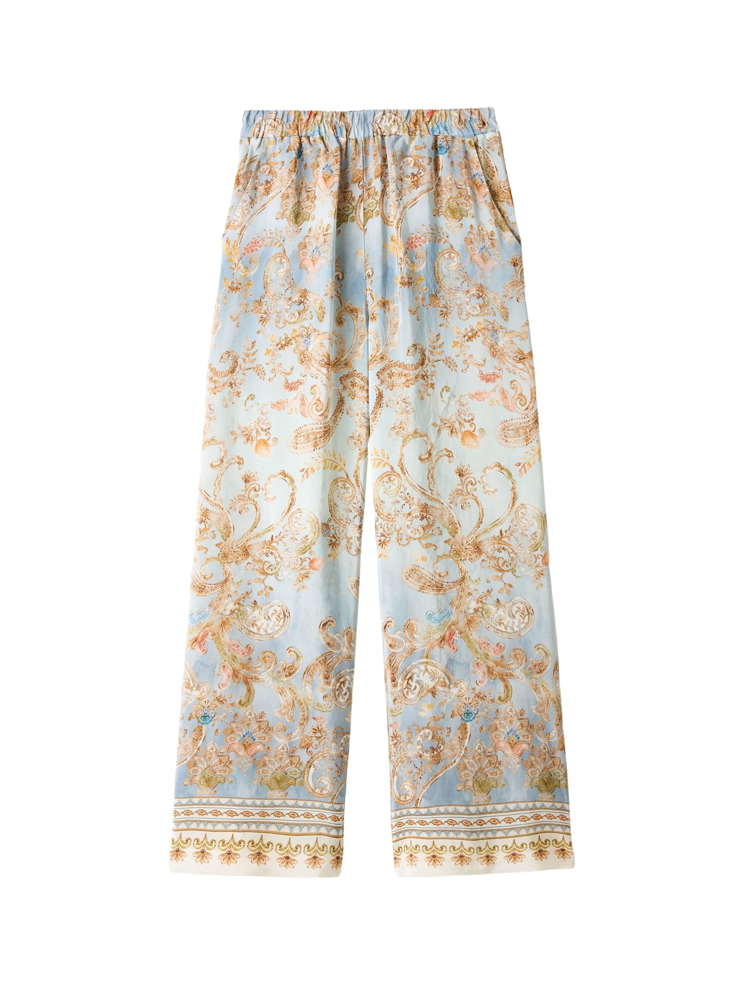 adl Loose fit Pants in Blue: front