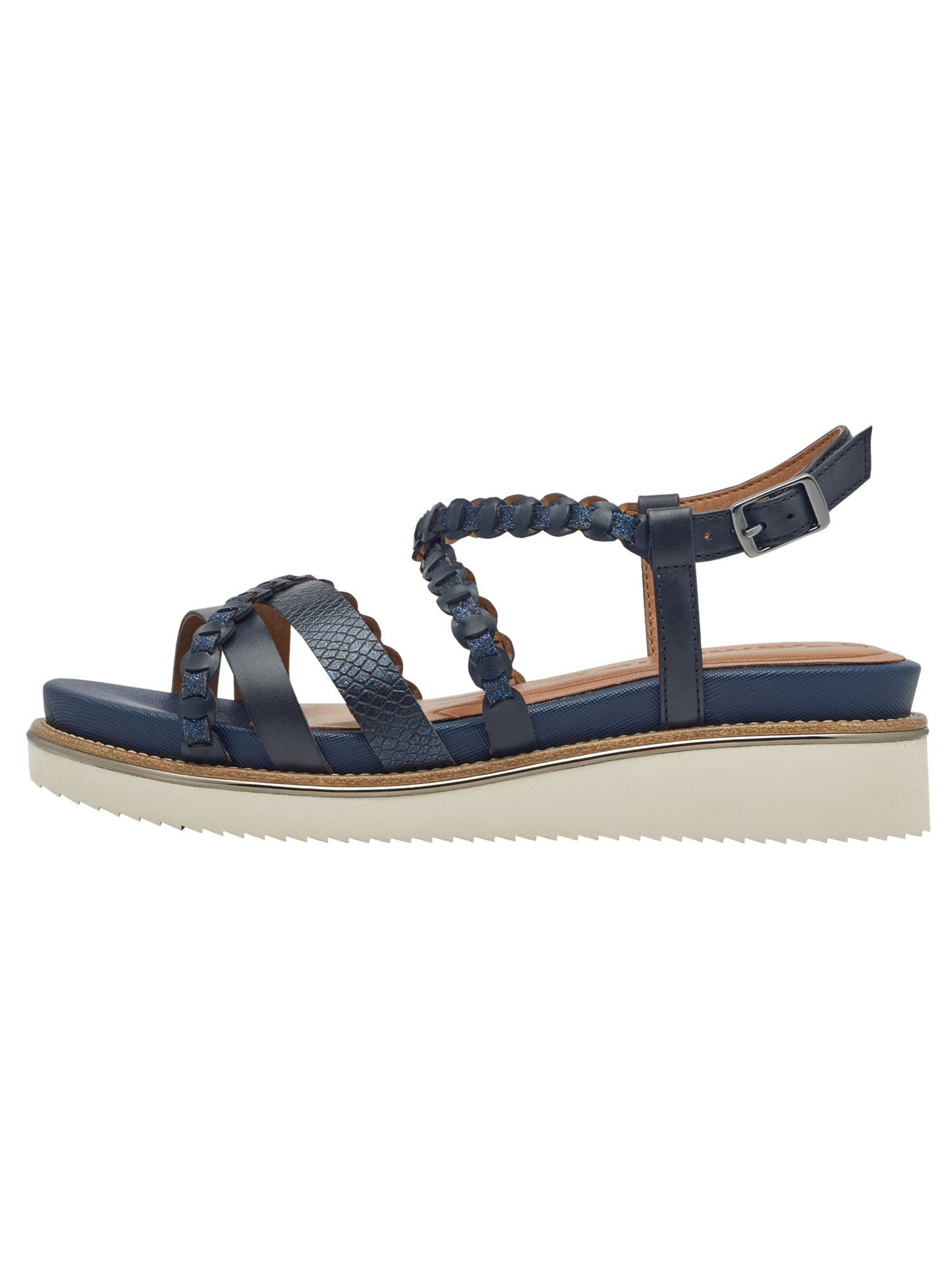 Tamaris Strap Sandals in Blue