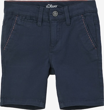 s.Oliver Slim fit Pants in Blue: front