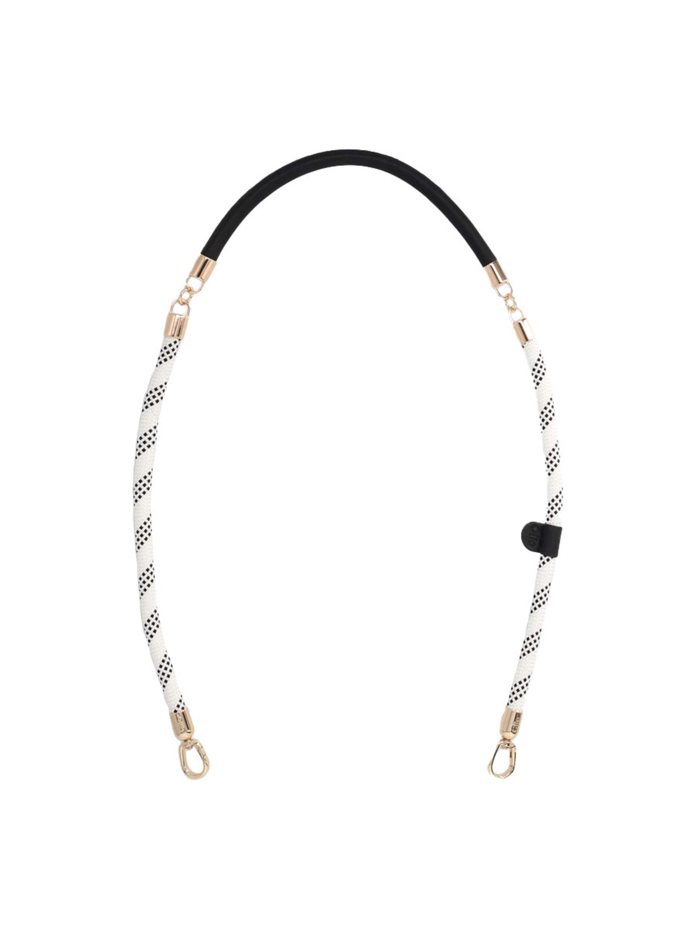 Clio Bag accessories 'TUBE' in Black: front