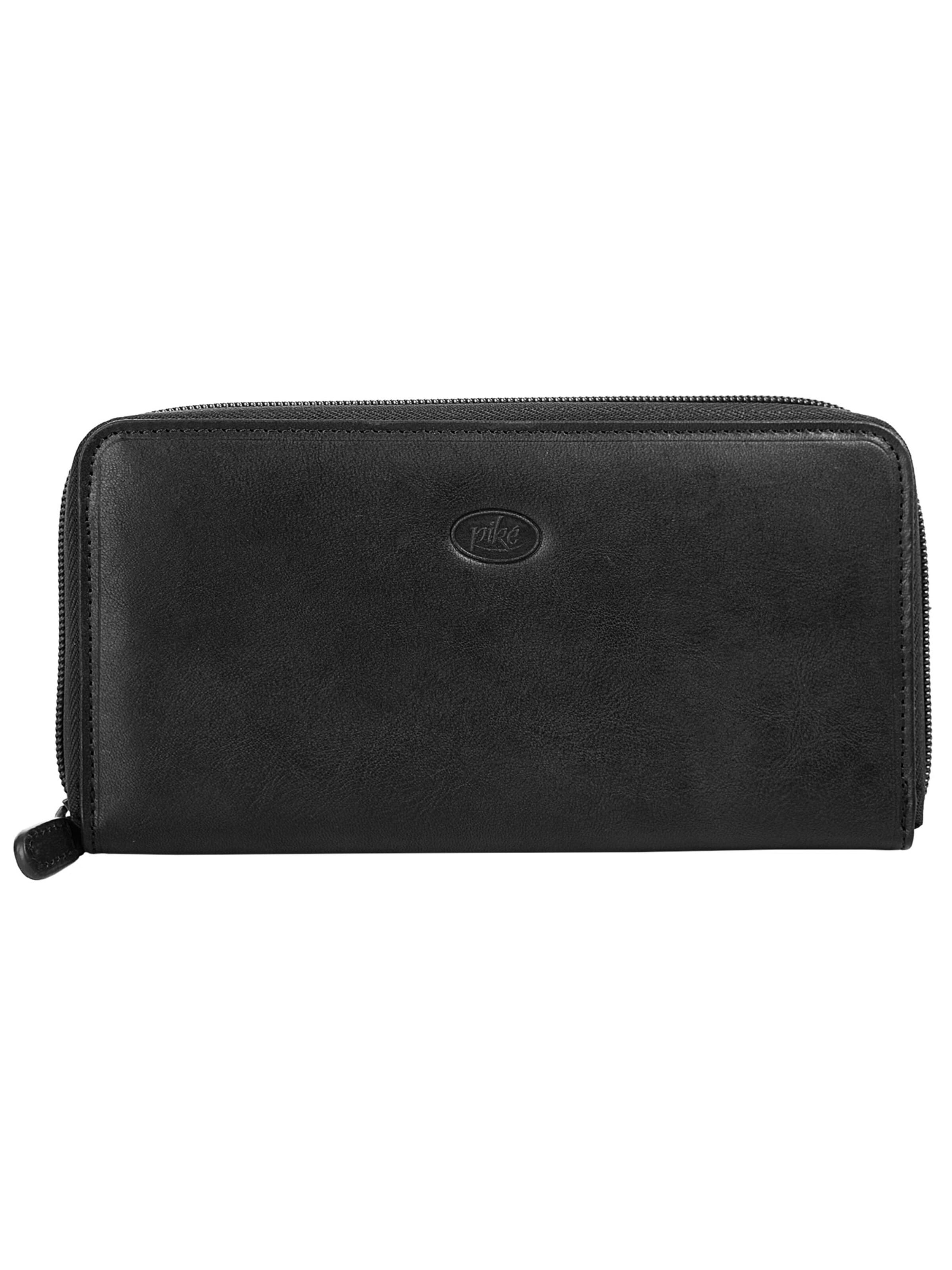 piké Wallet in Black: front