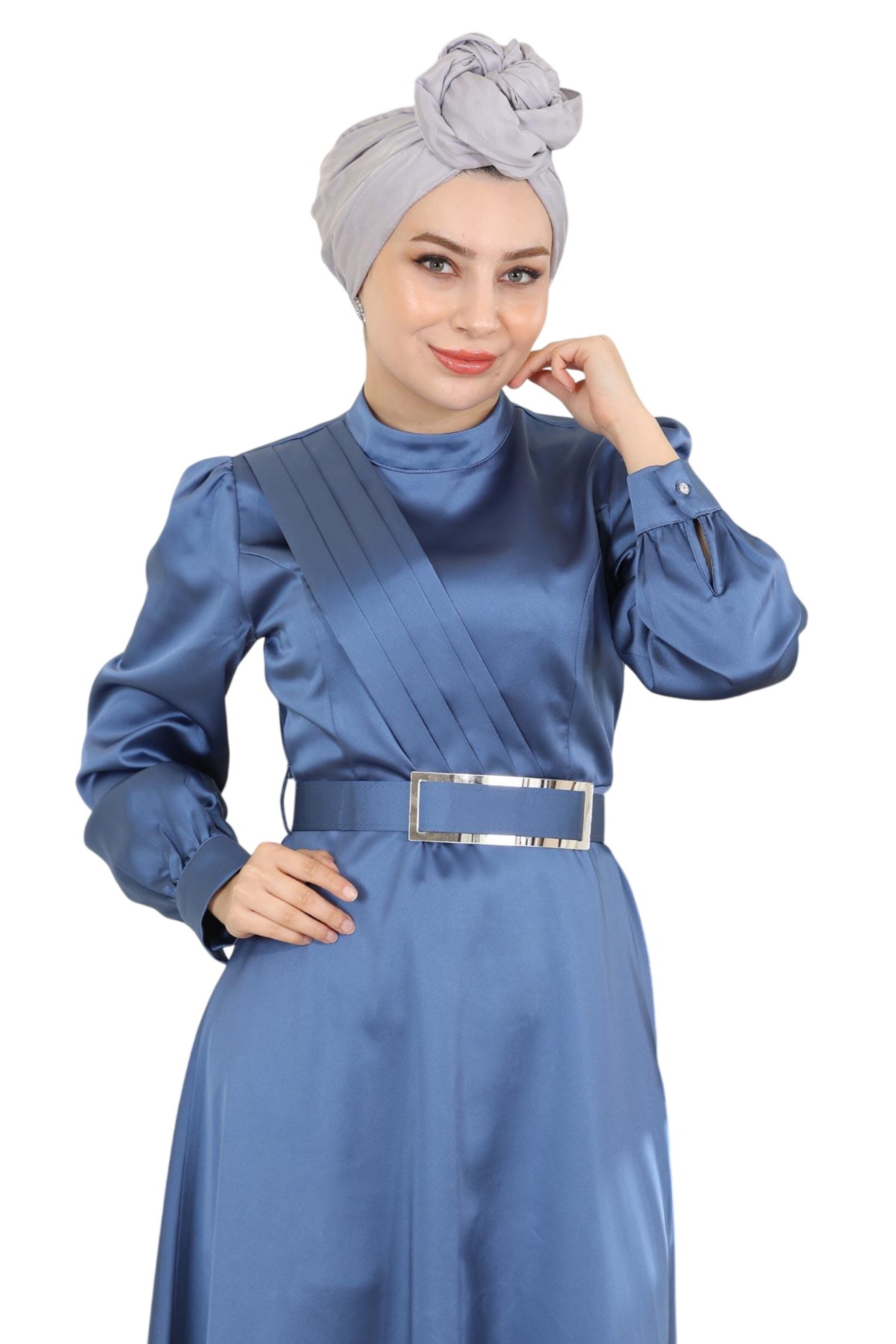 MODAMIHRAM Evening Dress in Blue