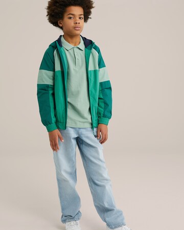WE Fashion Övergångsjacka i grön