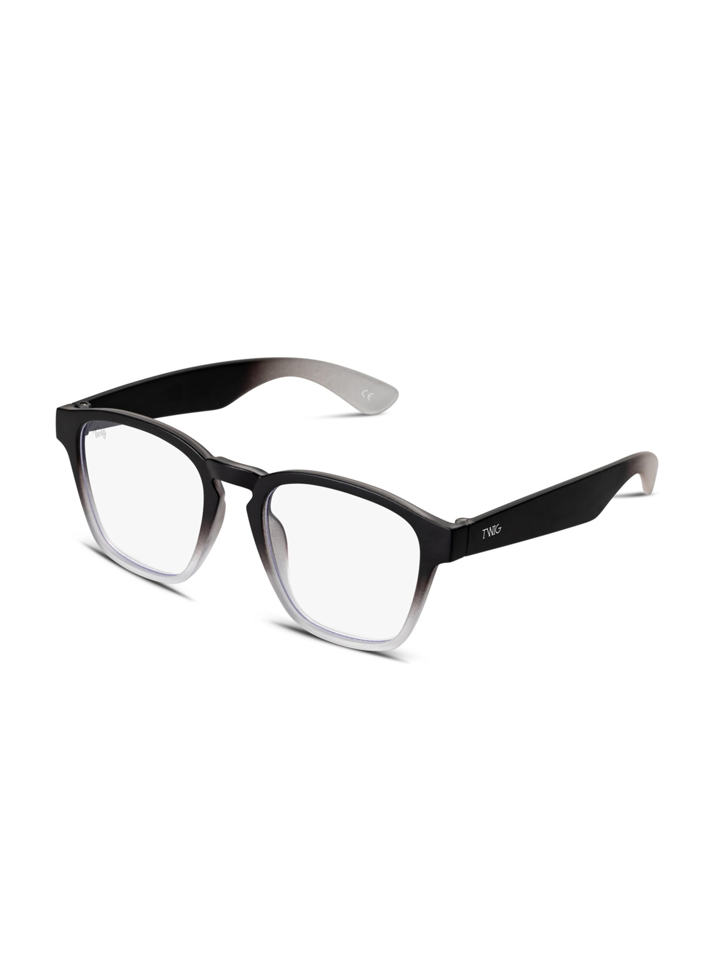 TWIG Concept Milano Okulary 'Hayez' w kolorze czarny: przód