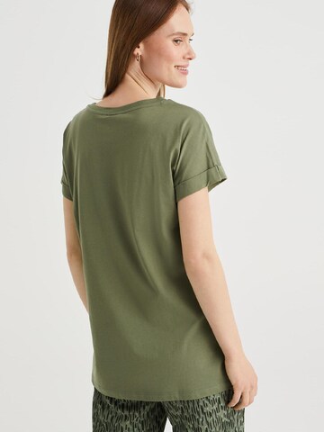 T-shirt WE Fashion en vert